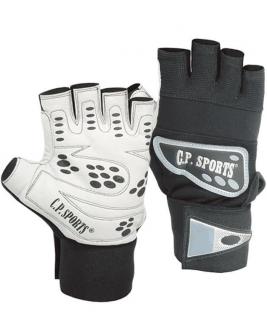 C.P. Sports Profi-Grip-Handschuhe mit Bandage+Spezialgriffnoppen