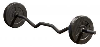 Iron Gym 23 Kg Adjustable All In One Curl Bar Set