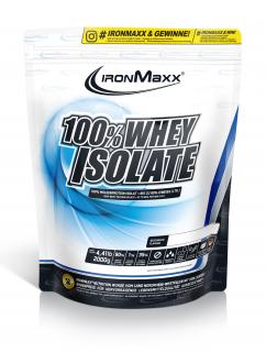 IronMaxx 100% Whey Isolate, 2000 g Beutel